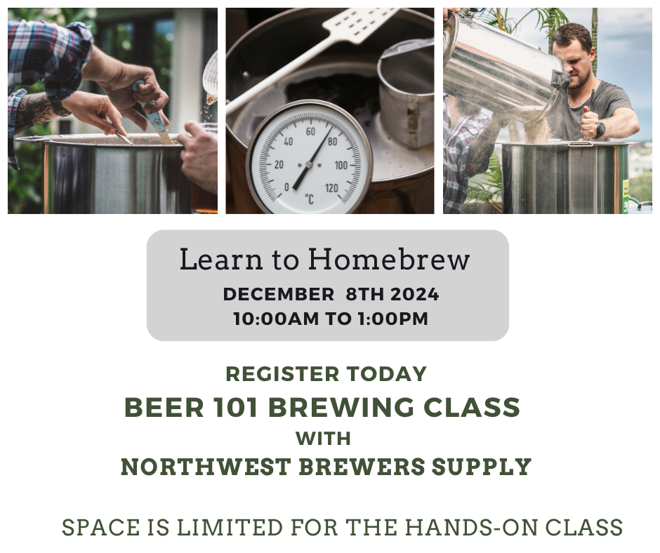 Learn to Hombrew Hands-on Class notice. 